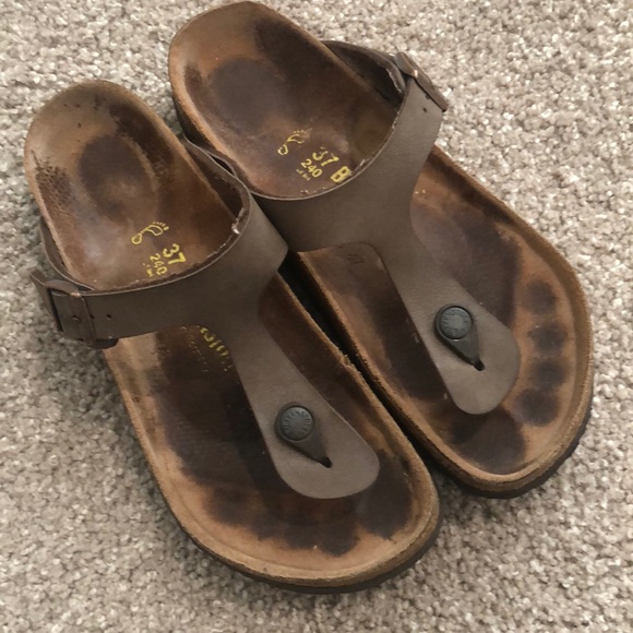 Birkenstock Shoes - Birkenstock Sandals Sz 37/ 7-7.5 brown